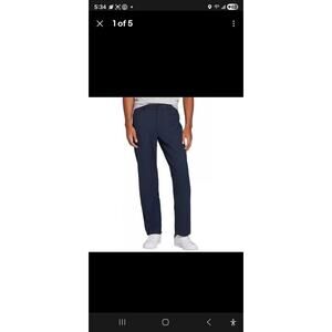 VRST Men's Commuter Athletic Fit 5 Pocket Pants, Darker Ardosia Slate, 30x34